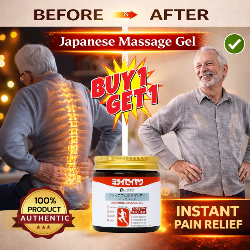 Japanese Instant Pain Relief Gel BUY 1 GET 1 FREE