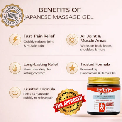 Japanese Instant Pain Relief Gel BUY 1 GET 1 FREE