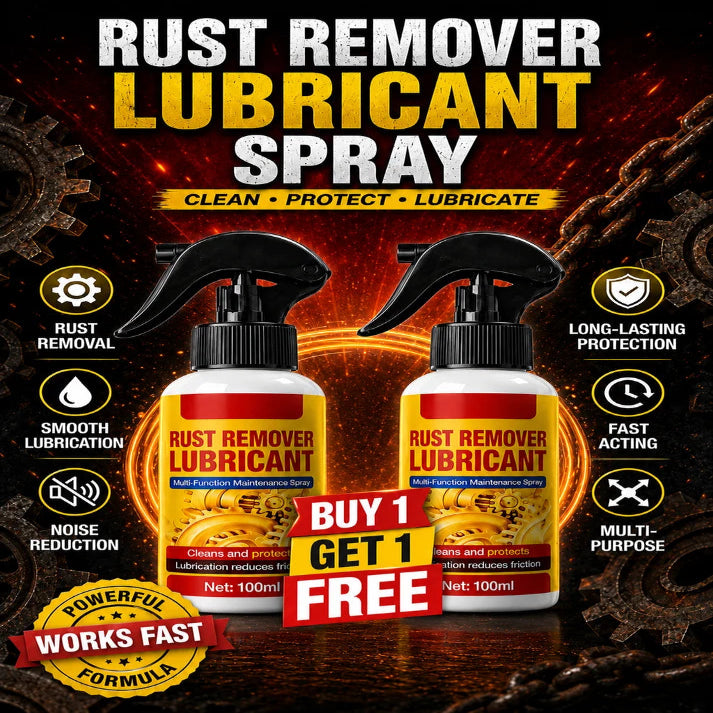 Rust Remover Lubricant Spray , Buy 1 Get 1 Free