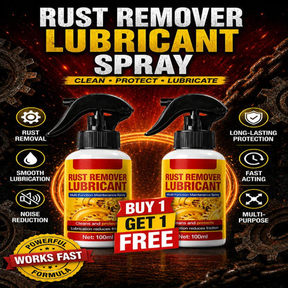 Rust Remover Lubricant Spray , Buy 1 Get 1 Free