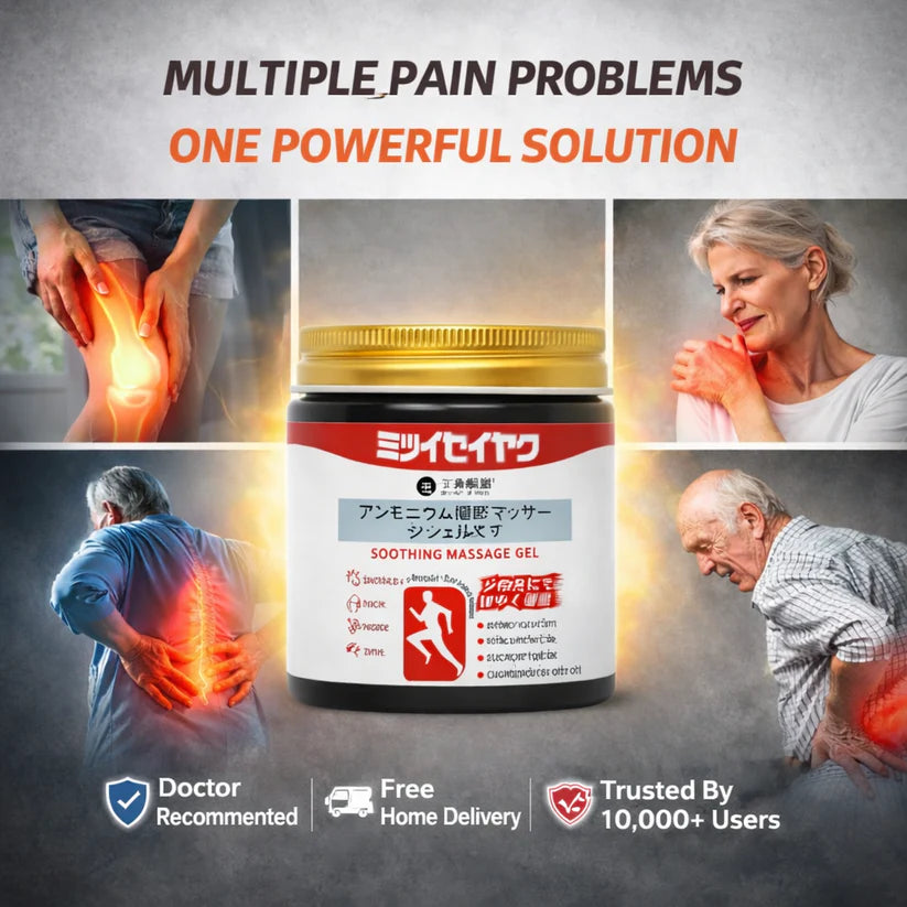Japanese Instant Pain Relief Gel BUY 1 GET 1 FREE