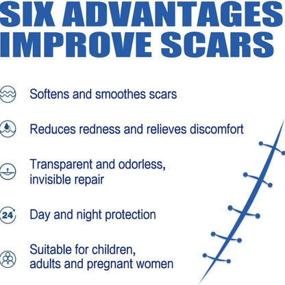 Advanced Silicone Scar Gel and Scar Removal Cream
