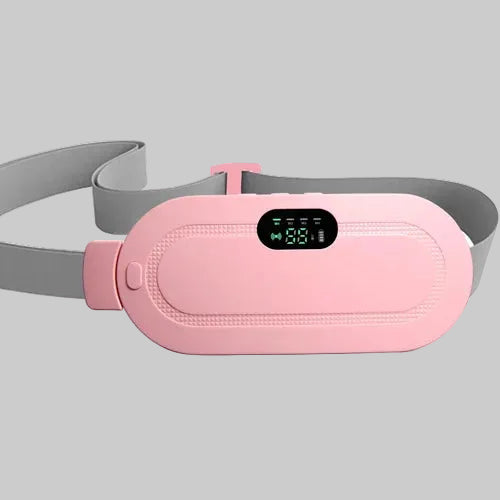 Period Cramp Relief Massager with Heating Pad for Back Pain|Belly Belt