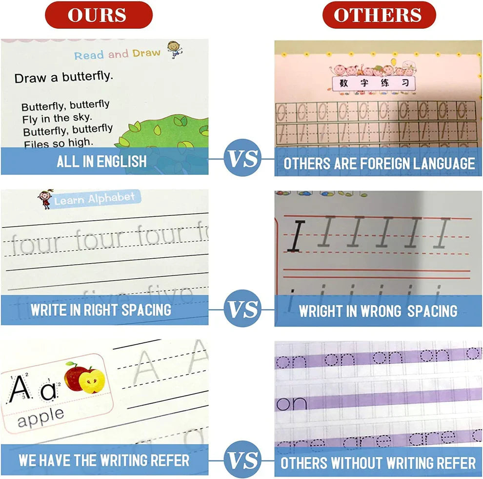 Sank Magic Book (4 BOOKS,1 PEN,1 GRIP,10 REFILL) and  One Magic Color Book